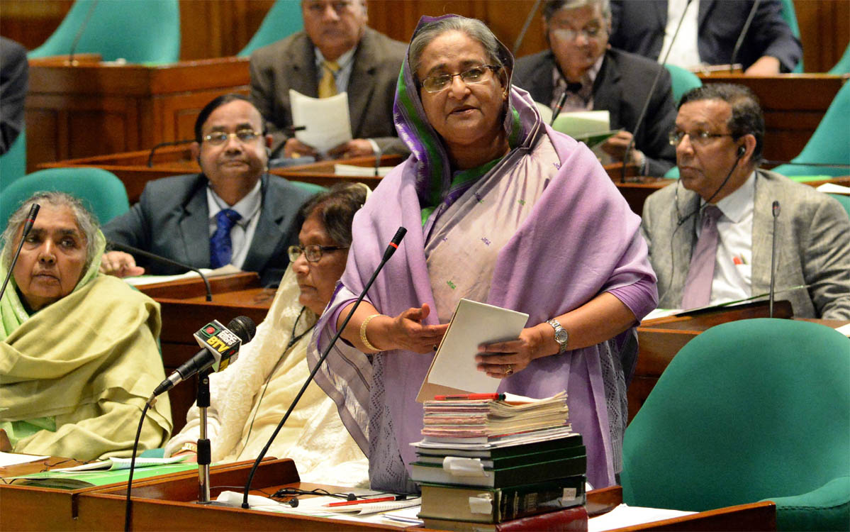 বরিশালের মানুষের স্বপ্ন পুরণ : ট্রেন নিয়ে যাচ্ছি আমরা ।। সংসদে প্রধানমন্ত্রী