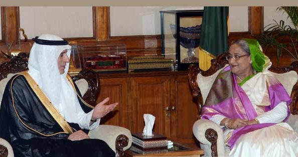 সৌদি পররাষ্ট্রমন্ত্রীর ঝটিকা সফর ।। প্রধানমন্ত্রীর সাথে বিশেষ বৈঠক