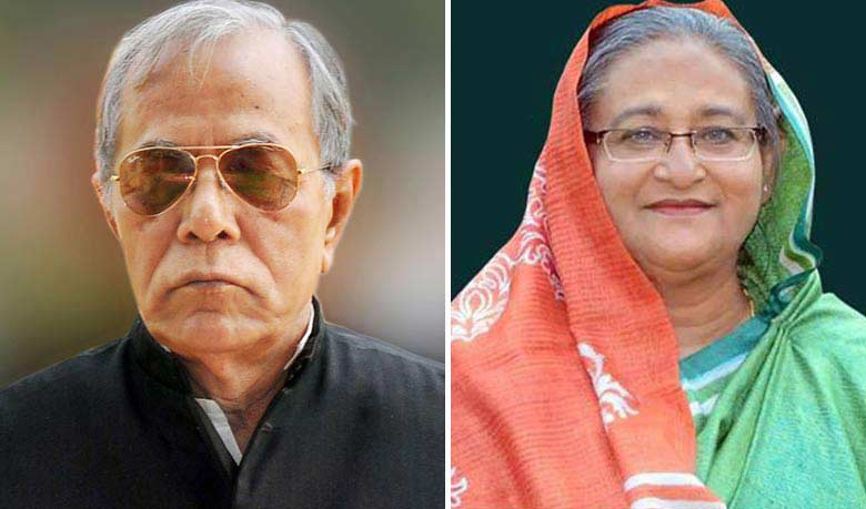 বঙ্গবন্ধুর জন্মদিনে তার সমাধিতে রাষ্ট্রপতি ও প্রধানমন্ত্রীর শ্রদ্ধা।।