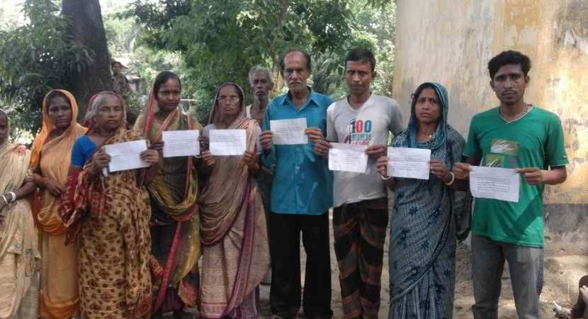 হত্যার হুমকিতে আতঙ্কিত হাজীগঞ্জের হিন্দুরা ।। লিফলেটের মাধ্যমে হুমকি