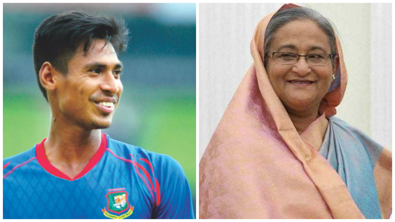 ক্রিকেটার মুস্তাফিজকে 'জাতীয় বীর' বলে আখ্যায়িত করলেন প্রধানমন্ত্রী ।।