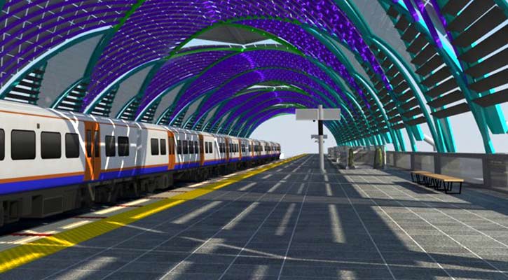 মাটি-কাদা সরিয়ে বালি চেপে শুরু হবে মেট্রোরেলের কাজ ।।