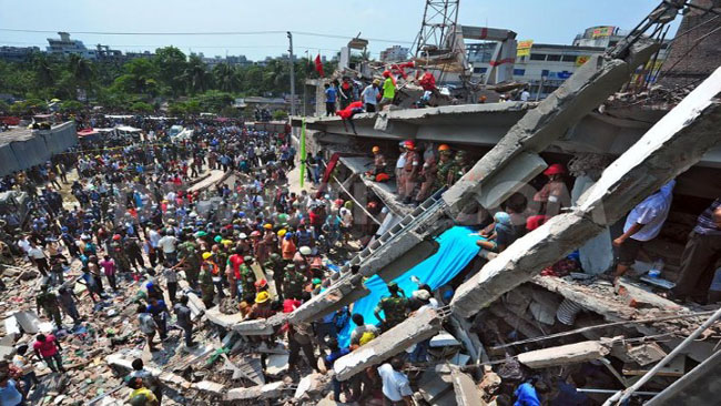 রানা প্লাজা ধসের মামলার অভিযোগের শুনানি আগামি ১৩ই জুন...