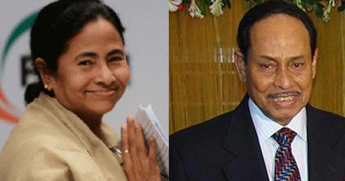 পশ্চিমবঙ্গের মুখ্যমন্ত্রী মমতাকে জাপা চেয়ারম্যান এরশাদের শাড়ী ও স্বরচিত কবিতার বই উপহার...