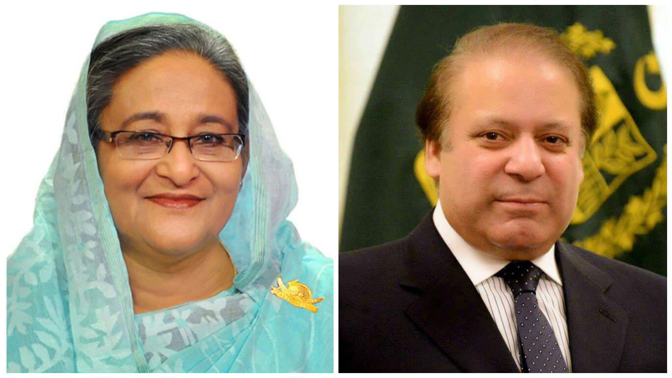 পাক প্রধানমন্ত্রী নওয়াজ শরীফের দ্রুত আরোগ্য কামনায় প্রধানমন্ত্রী শেখ হাসিনা।।