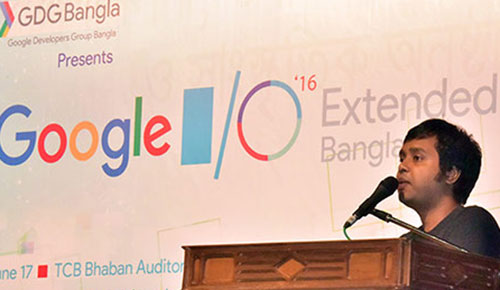 রাজধানি ঢাকায় গুগল আইও এক্সটেনডেড অনুষ্ঠিত।।