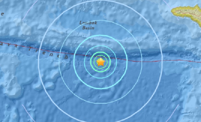 ইন্দোনেশিয়ায় ৫.২ মাত্রার ভূমিকম্প ।।