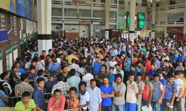 আজ থেকে ঈদ পরবর্তী রেলের আগাম ফিরতি টিকিট বিক্রি শুরু ।।