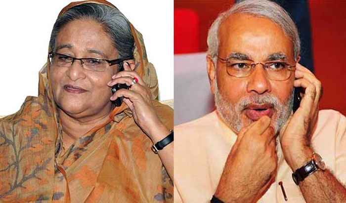 প্রধানমন্ত্রী শেখ হাসিনাকে ফোন করে ভারতনেতা নরেন্দ্র মোদীর ঈদ শুভেচ্ছা....