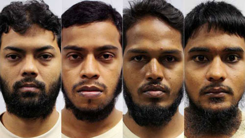 জঙ্গিবাদে অর্থায়নের দায়ে সিঙ্গাপুরে আরও ৪ বাংলাদেশির কারাদণ্ড ।।