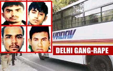 দিল্লিতে চলন্ত বাসে মেডিক্যাল ছাত্রী ধর্ষণকাণ্ডে ৪জনের ফাঁসি বহাল।।