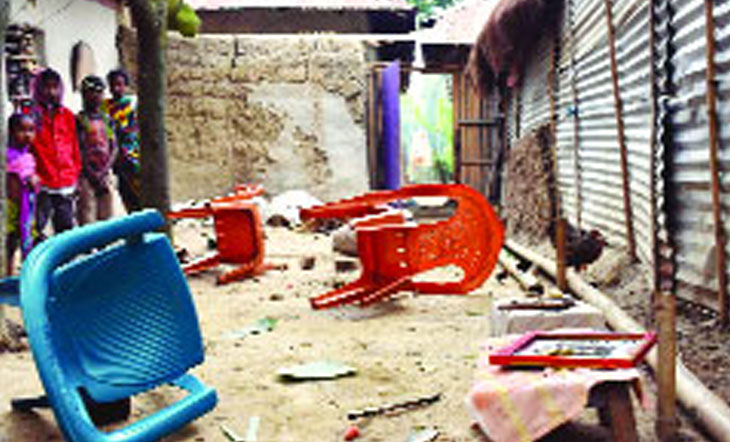 জয়পুরহাটের হিন্দু সম্প্রদায়ের লীলাকীর্তন অনুষ্ঠানে বাধা, অগ্নিসংযোগ।।