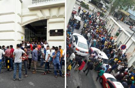 মালয়েশিয়ায় বাংলাদেশ দূতাবাসে তালা।।   