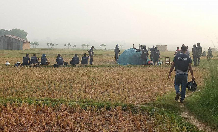 রাজশাহীর বেনীপুরে দ্বিতীয় দিনের মতো অপারেশন ‘সান ডেভিল’ শুরু।।