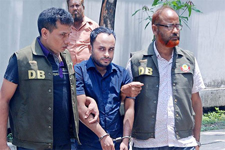 বনানীর হোটেল রেইনট্রিতে ছাত্রী ধর্ষণের দায় স্বীকার করে নাঈমের জবানবন্দি।।   