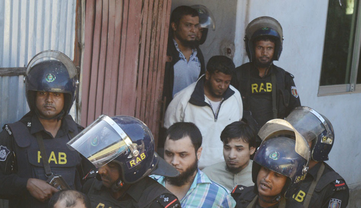 হরকাতুল জিহাদ হুজির ৫ সদস্যের বিচার শুরু।।   