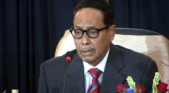 সম্মিলিত জাতীয় জোট নির্বাচনে অংশ নিয়ে দেশে পরিবর্তন আনবে।। হুসেইন মুহাম্মদ এরশাদ   