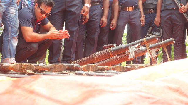 নারায়ণগঞ্জের রূপগঞ্জে আরও একটি রকেট লঞ্চারের শেল উদ্ধার।।   