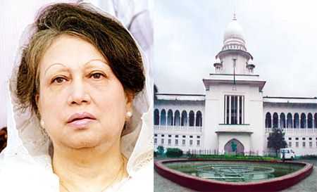 ৫ সাক্ষীর জেরা চেয়ে হাইকোর্টে খালেদার আবেদন ।