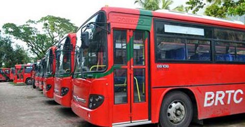 বিআরটিসির বাসের ঈদ স্পেশাল সার্ভিস শুরু।।