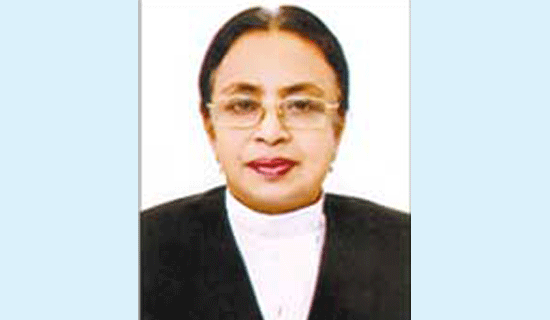 অবসরে যাচ্ছেন দেশের প্রথম নারী বিচারপতি নাজমুন আরা সুলতানা ।।