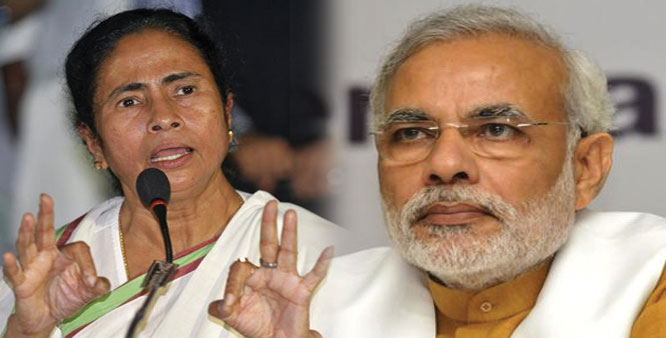 প্রধানমন্ত্রী মোদীর কারনেই প্রতিবেশী দেশের সঙ্গে সম্পর্ক খারাপ হচ্ছে ।। মুখ্যমন্ত্রী মমতা