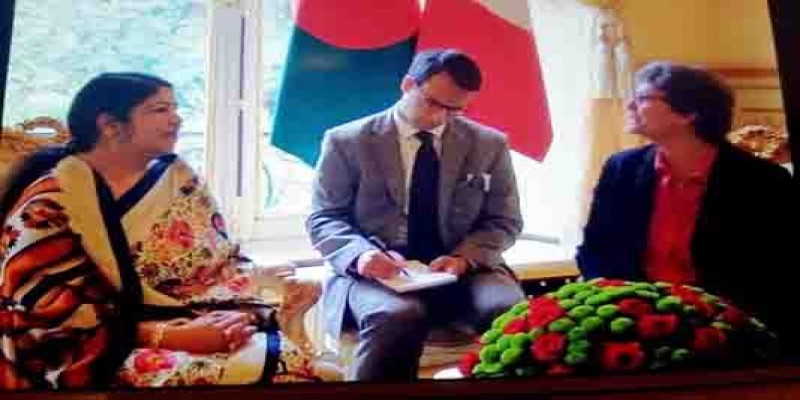 বাংলাদেশ ও ফ্রান্স একত্রে কাজ করতে পারে।। জাতীয় সংসদের স্পিকার   