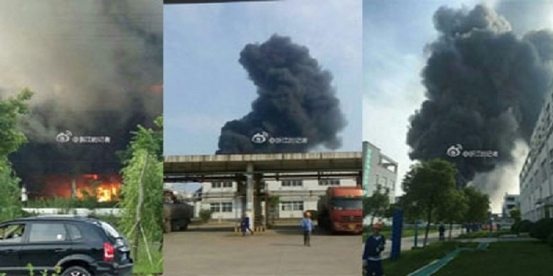চীনের রাসায়নিক কারখানায় বিস্ফোরণ ।। নিহত ১৯