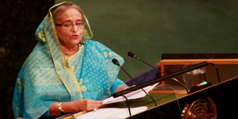 জাতিসংঘে শেখ হাসিনার ঐতিহাসিক ভাষন॥সব পরিস্থিতিতেই দ্বন্দ্ব এড়িয়ে চলার আহ্বান   