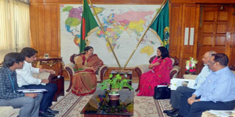 স্পিকারের সঙ্গে ইউএনডিপি প্রতিনিধিদলের সাক্ষাৎ   