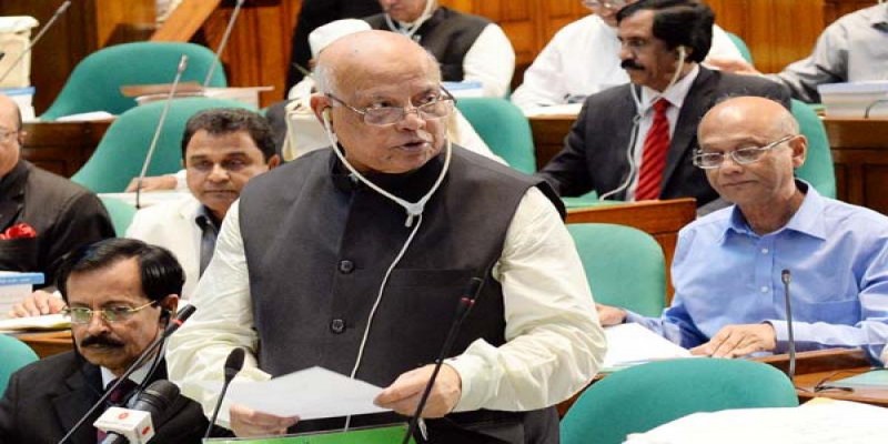 সংসদ থেকে বিদায় নিলেন অর্থমন্ত্রী আবুল মাল আবদুল মুহিত   