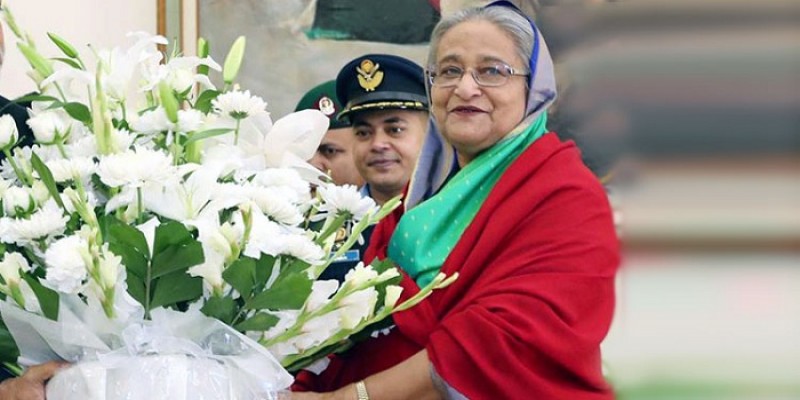 এলজিআরডি মন্ত্রণালয় পরিদর্শনে সচিবালয়ে প্রধানমন্ত্রী।