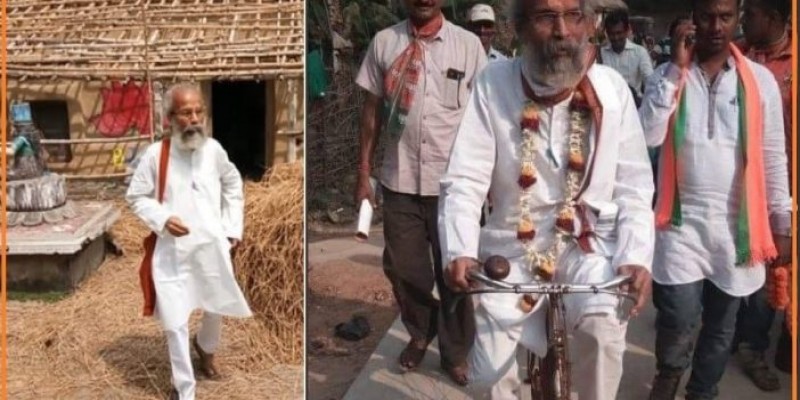 কুঁড়েঘরে থেকেই হলেন ভারতের কেন্দ্রীয় মন্ত্রী॥