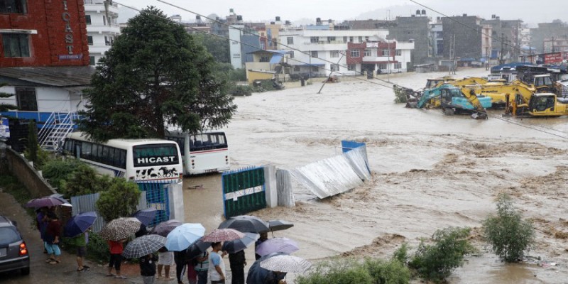 নেপালে ভারী বৃষ্টিপাত ॥ বন্যা ও ভূমিধসে নিহত ১৫
