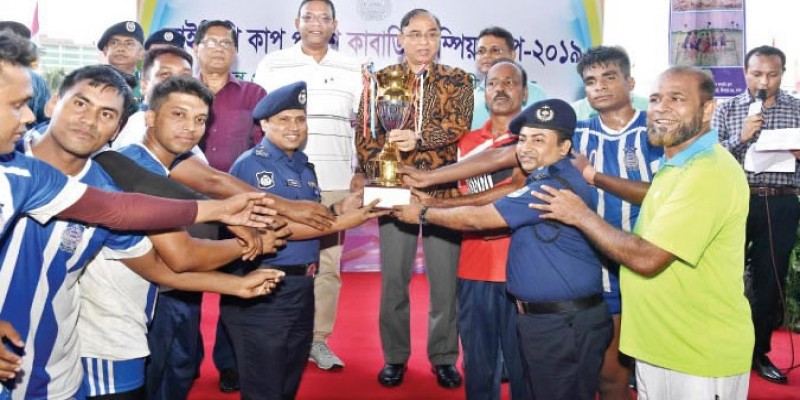 ডিএমপিকে হারিয়ে আইজিপি কাপ কাবাডিতে চ্যাম্পিয়ন হল ঢাকা রেঞ্জ॥
