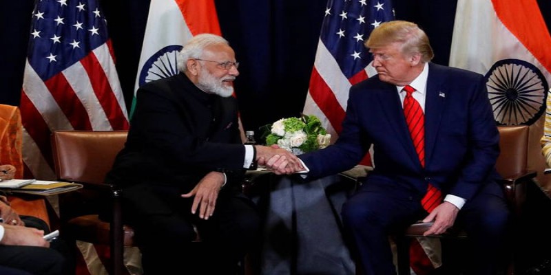 ভারত ও আমেরিকার মধ্যে শীঘ্রই বাণিজ্য চুক্তি হতে চলেছে॥মার্কিন প্রেসিডেন্ট ট্রাম্প