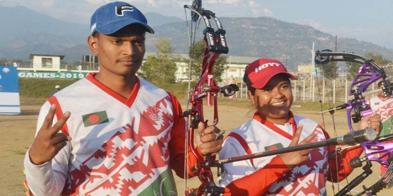এসএ গেমসে আর্চারির ব্যক্তিগত পুরুষ ইভেন্টে সোনা জিতলেন বাংলাদেশের সোহেল॥