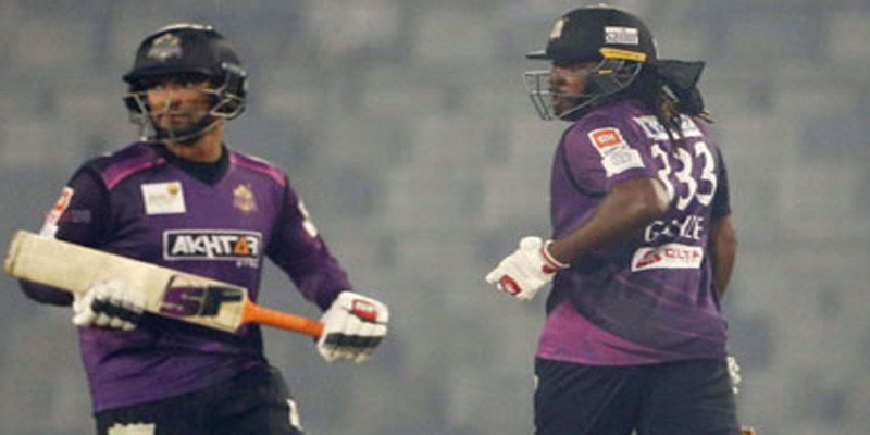 বিপিএল॥ রাসেলের দানবীয় ব্যাটিং তান্ডবে ফাইনালে রাজশাহী রয়্যালস   