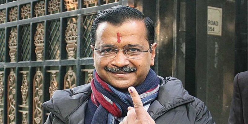 ভারতের রাজধানী দিল্লির ক্ষমতা দখলে হ্যাটট্রিকের পথে কেজরীবাল॥   