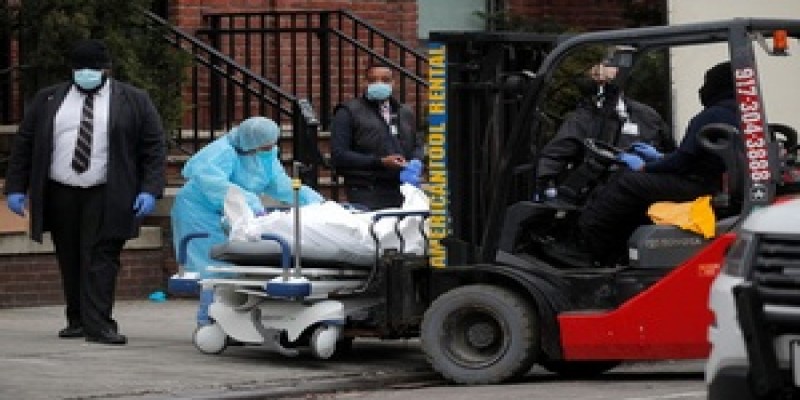 করোনায় আতঙ্ক আর কান্নার নগর নিউইয়র্ক।।