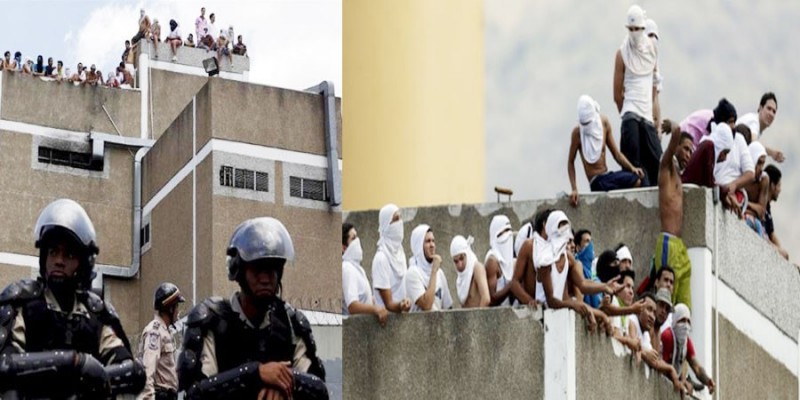 ভেনেজুয়েলার কারাগারে দাঙ্গায় ৪৬ জনের প্রাণহানি॥ ৬০ জন জখম