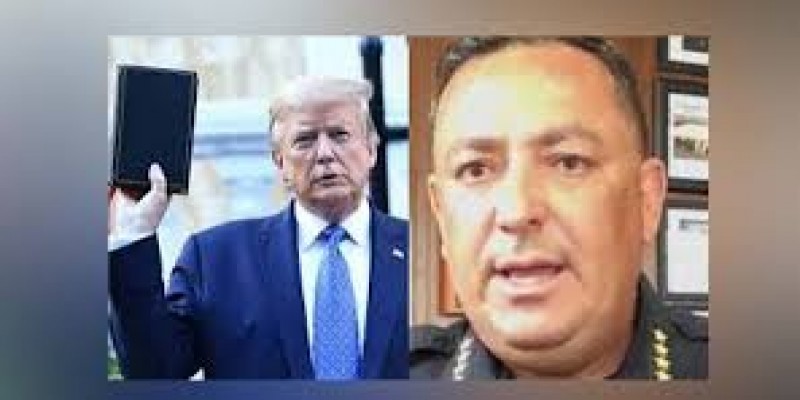 গঠনমূলক চিন্তা করতে না পারলে মুখ বন্ধ রাখুন॥ প্রেসিডেন্ট ট্রাম্পকে পুলিশ প্রধান আর্ট আচেভেদো   