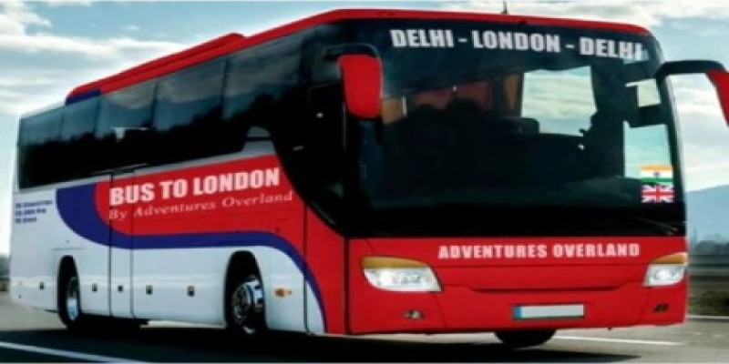 অ্যাডভেঞ্চার, এবার দিল্লি থেকে বাস যাবে লন্ডনে॥   