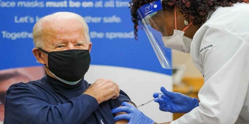 করোনার টিকা নিলেন নতুন মার্কিন প্রেসিডেন্ট বাইডেন॥