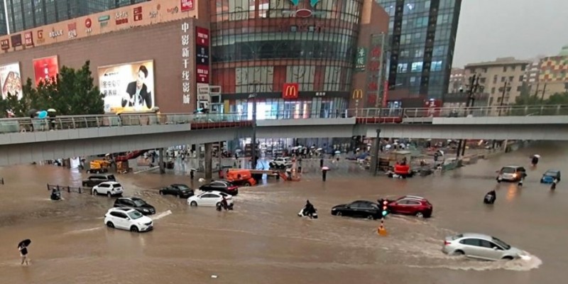 চীনে বন্যা পরিস্থিতির অবনতি।।