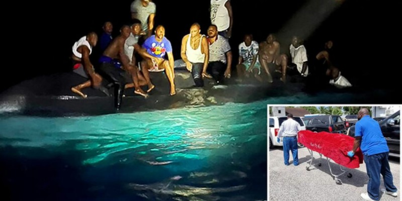 যুক্তরাষ্ট্র যাওয়ার পথে নৌকাডুবি।। নিহত ১৭ 