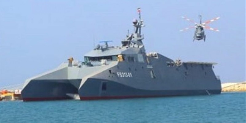 কাসেম সোলাইমানির নামে ইরানের অত্যাধুনিক যুদ্ধজাহাজ