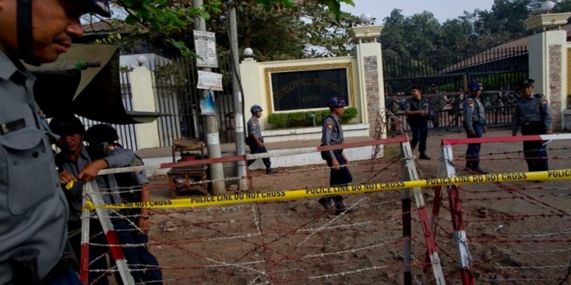 মিয়ানমারে কুখ্যাত কারাগারে বিস্ফোরণ।। নিহত ৮ 