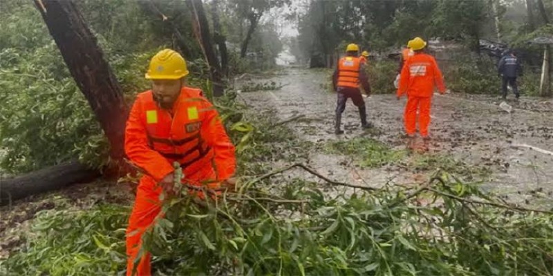 মোখার তাণ্ডবে লন্ডভন্ড রাখাইন ।।