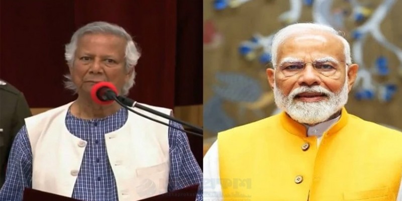 বাংলাদেশ সরকারের প্রধান উপদেষ্টা পদে শপথ গ্রহনে ড. ইউনূসকে প্রধানমন্ত্রী মোদির শুভেচ্ছা॥